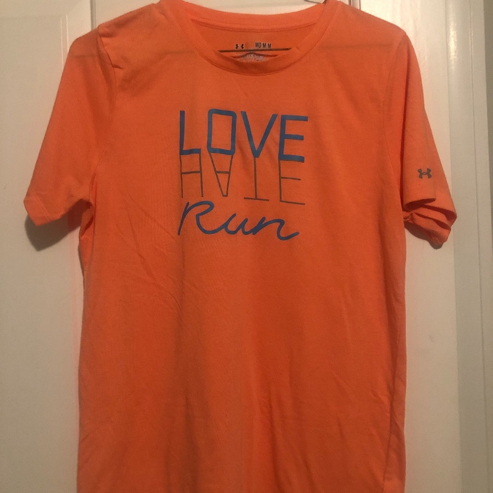 Under Armor Athletic T-shirt, size M, $15